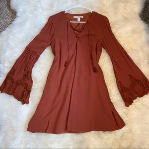 Burnt Orange Dress